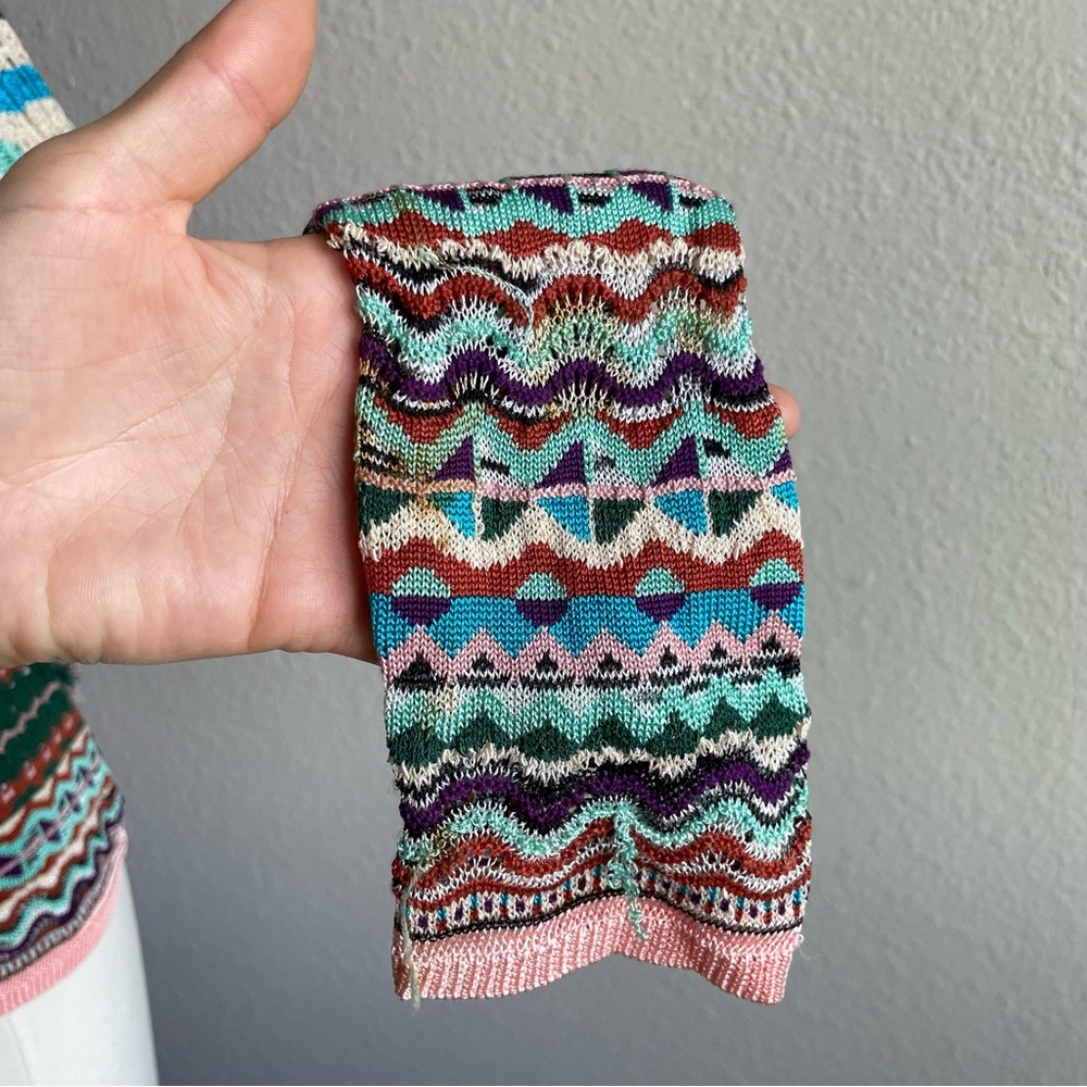 Vintage Missoni Knit Button up Cardigan - Picture 11 of 12